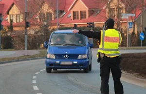 Niemieccy policjanci zatrzymywali pojazdy na ulicy 11 Listopada!