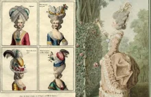 Historia damskich fryzur w XVIII wieku