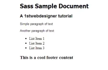 Learning SASS: A Beginner's Guide to SASS