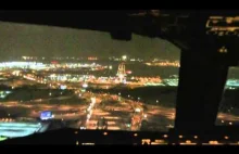 Nocne lądowanie polskiego 767 w Chicago