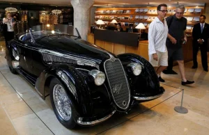 Zabytkowy i bardzo rzadki samochód wystawiony na aukcję – Alfa Romeo