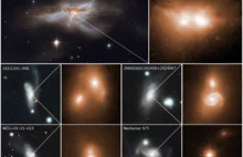 Astronomowie odnajdują pary czarnych dziur w łączących się galaktykach.