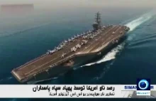 Irański dron sfilmował amerykański lotniskowiec w Zatoce Perskiej
