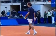 Novak Djokovic naśladuje Guga Kuertena