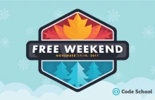 Code School ogłasza "Free Weekend", darmowy dostęp do wszystkich płatnych kursów