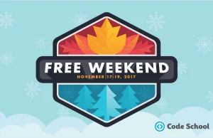 Code School ogłasza "Free Weekend", darmowy dostęp do wszystkich płatnych kursów