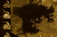 Aktywne i zmienne morze na Tytanie na zdjęciach z sondy Cassini