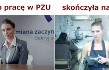 Wczoraj idealna praca w PZU, dziś narzekająca kelnerka-tak demaskują się reklamy