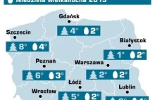 Różnica pod względem temperatur pomiędzy Bożym Narodzeniem, a Wielkąnocą. [IMG]