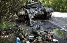 Silny cios w ukraińską armię! Rozbita kolumna czołgów