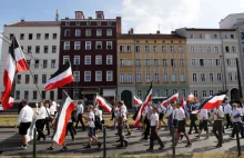 Neonaziści maszerowali przez Berlin