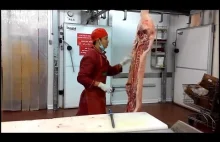 Specjalista w krojeniu mięsa