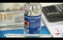Smakosze denaturatu piją bezkarnie (TVP Info, 07.10.2013