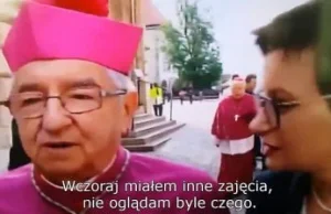 "Nie oglądam byle czego" - arcybiskup o filmie Sekielskiego.