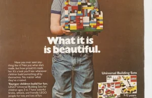 Instrukcja dla rodziców dołączana do Lego w 1973 roku