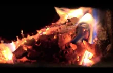 Boże Narodzenie - piec ognia Full HD 50 fps
