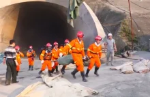 Katastrofa budowlana w Chinach. Zginęło 12 robotników budujących tunel