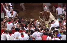 San Fermin, gonitwa byków.