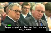 Putin wyjaśnia kto wspiera ISIS