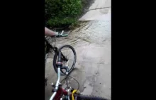 Dachowanie rowerem Tragiczny wypadek