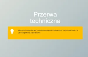 » Poważne błędy w bankowości Idea Banku i powiązanego z nim Lions Banku