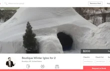 Przytulne iglo, do wynajęcia na Airbnb; 200$/noc (Brooklyn, NY)