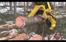 John Deere - maszyna, która "pożera las"