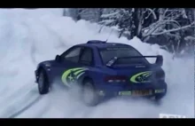 Juha Kankkunen i Richard Burns testują Impreze WRC