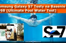 Samsung Galaxy S7 MEGA TEST Na Basenie IP68 AquaPark (Pool Water Test