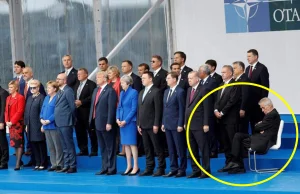 Wpadka prezydenta Czech na szczycie NATO. "Wybrali pijaka na prezydenta"