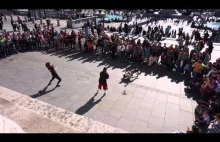 Break Dance na Trafalgar Square
