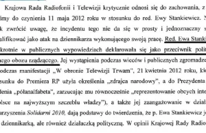 Dworak nie bronił Ewy Stankiewicz, bo... dziennikarka ma opozycyjne poglądy