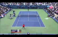 Kosmiczna wymiana w finale US Open Djoković - Nadal