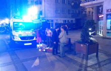 Atak nożownika w centrum Wrocławia, 2 osoby poszkodowane