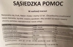 W nawiązaniu do wykopu o chłopcach oferujących sąsiedzką pomoc