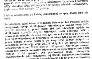 List kierownika kliniki do pacjentów w sprawie refundacji recept