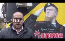 W Serbii powstał mural na cześć zabitego dowódcy DRL Arsena "Motoroli" Pavlova.