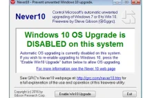 Jak zablokować przymusową aktualizację do Win10?