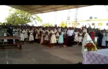 Tańczący Biskup - takie rzeczy tylko w Afryce