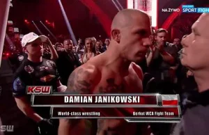 KSW 43. Janikowski zmiażdżył 'Czarną Mambę' w 18 sekund! -