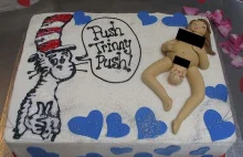 Przerażające torty i ciasta przeznaczone na narodziny dziecka