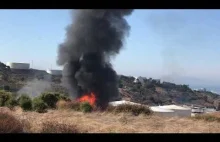 Pożar pali się obecnie w rafinerii w rejonie zatoki