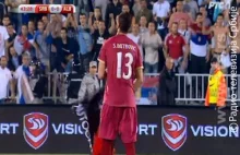 Mecz Serbia - Albania przerwany przy stanie 0-0