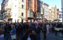 Toruń protestował przeciw imigrantom [FOTO]