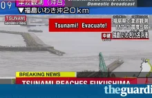 Tsunami nadchodzi, apelują o ewakuację z zagrożonych stref Japonii !