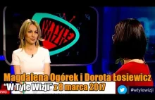 Magda Ogórek i Dorota Łosiewicz "W Tyle Wizji" z 8 marca 2017