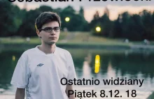 Zaginął Sebastian Przewłocki z Warszawy