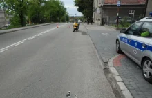 Podkarpacie: Motocyklista stracił nogę. Zobacz nagranie!