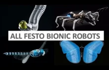Wszystkie bioniczne roboty Festo