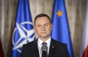 Duda chce wpisać członkostwo w NATO i UE w konstytucji Polski